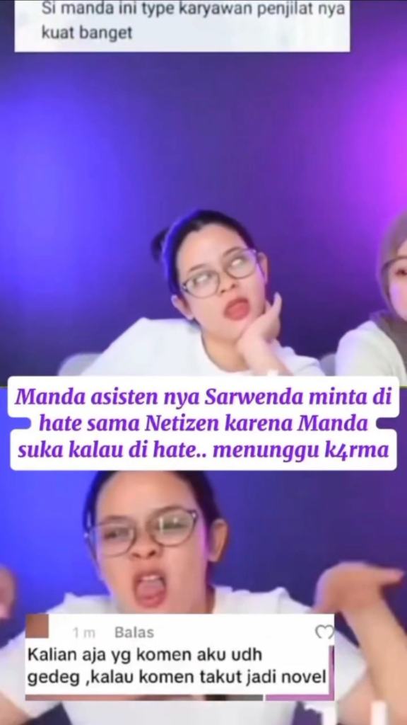 Manda, Asisten Sarwendah, Bikin Geger Media Sosial Lewat Ungkapan Berbahasa Inggris